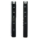 T60 Monochrome Screen HD Noise Reduction Digital Voice Recorder, 16G, Support MP3 / WAV Format (Black)