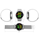 K88 1.22 inch Screen Display Bluetooth Smart Watch, IP54 Waterproof, Support Pedometer / Heart Rate Monitor / Real-time Weather / WeChat Reminder, Compatible with Android and iOS Phones(Black)