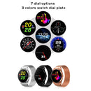 K88 1.22 inch Screen Display Bluetooth Smart Watch, IP54 Waterproof, Support Pedometer / Heart Rate Monitor / Real-time Weather / WeChat Reminder, Compatible with Android and iOS Phones(Black)