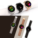 K88 1.22 inch Screen Display Bluetooth Smart Watch, IP54 Waterproof, Support Pedometer / Heart Rate Monitor / Real-time Weather / WeChat Reminder, Compatible with Android and iOS Phones(Black)