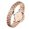 CAGARNY 6880 Fashion Life Waterproof Gold Shell Silver Gold Steel Band Quartz Watch