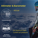 NORTH EDGE AQUA 100m Waterproof Scuba Diver Smart Watch, Support Luminous Display & Compass Mode