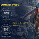 NORTH EDGE AQUA 100m Waterproof Scuba Diver Smart Watch, Support Luminous Display & Compass Mode