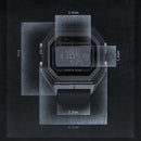 NORTH EDGE ALPHA Smart Watch, Support Compass Sensor, 50m Water Resistant, Luminous Mode