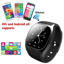 M26 Smart Watch with Pedometer & Sleeping Monitor & Calculator & Call Reminder & SMS / Wechat Alerts & Clock Display & Synchronous Music Play Call Answer & Stopwatch & Alarm & Remote Camera Function(Black)
