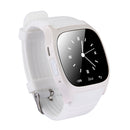 M26 Smart Watch with Pedometer & Sleeping Monitor & Calculator & Call Reminder & SMS / Wechat Alerts & Clock Display & Synchronous Music Play Call Answer & Stopwatch & Alarm & Remote Camera Function(White)