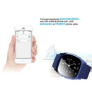 M26 Smart Watch with Pedometer & Sleeping Monitor & Calculator & Call Reminder & SMS / Wechat Alerts & Clock Display & Synchronous Music Play Call Answer & Stopwatch & Alarm & Remote Camera Function(White)
