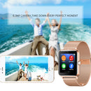 Z50 Smart Watch Phone, 1.54 inch IPS Touch Screen, Support SIM Card & TF Card, Bluetooth, GSM, 0.3MP Camera, Pedometer, Sedentary Alarm, Sleep Monitor, GPS, Remote Camera, Anti-lost Function(Gold)