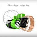 Z50 Smart Watch Phone, 1.54 inch IPS Touch Screen, Support SIM Card & TF Card, Bluetooth, GSM, 0.3MP Camera, Pedometer, Sedentary Alarm, Sleep Monitor, GPS, Remote Camera, Anti-lost Function(Gold)