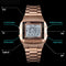 SKMEI 1381 Multifunctional Men Outdoor Business Sport Noctilucent Waterproof Digital Wrist Watch(Silver)