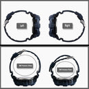 SKMEI 1472 Multifunctional Men Outdoor Sports Noctilucent Waterproof Didital Wrist Watch (Baby Blue)