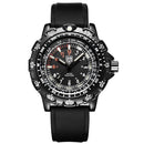 addies MY-049 Outdoor Sports Multifunctional Waterproof Luminous Watch Silicone Watchstrap Watch for Men(Black)