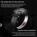 addies MY-049 Outdoor Sports Multifunctional Waterproof Luminous Watch Silicone Watchstrap Watch for Men(Black)