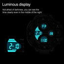 addies MY-1901 Luminous Three-window LED Outdoor Sports Multi-function Electronic Watch for Men, Support Calendar / Alarm Clock / Timer / Talking(Black)