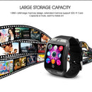 Q18 1.54 inch TFT Screen MTK6260A 360MHz Bluetooth 3.0 Smart Watch Phone, 128M + 64M Memory(Black)