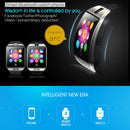 Q18 1.54 inch TFT Screen MTK6260A 360MHz Bluetooth 3.0 Smart Watch Phone, 128M + 64M Memory(Black)