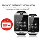Q18 1.54 inch TFT Screen MTK6260A 360MHz Bluetooth 3.0 Smart Watch Phone, 128M + 64M Memory(Gold)