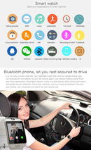 Q18S 1.54 inch IPS Screen MTK6260A Bluetooth 3.0 Smart Watch Phone, Pedometer / Sedentary Reminder / Sleeping Monitor / Anti-Loss / Remote Camera / GSM / 0.3M Camera (Black + Silver)