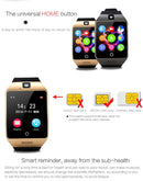 Q18S 1.54 inch IPS Screen MTK6260A Bluetooth 3.0 Smart Watch Phone, Pedometer / Sedentary Reminder / Sleeping Monitor / Anti-Loss / Remote Camera / GSM / 0.3M Camera (Black + Silver)