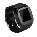T8 Smart Watch Phone, 1.54 inch IPS Screen 6261D/260MHz, 0.3MP Camera, Support GSM & Dial & Pedometer & Anti-lost & Sleep Monitor & Remote Camera & FM Radio(Black)
