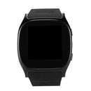 T8 Smart Watch Phone, 1.54 inch IPS Screen 6261D/260MHz, 0.3MP Camera, Support GSM & Dial & Pedometer & Anti-lost & Sleep Monitor & Remote Camera & FM Radio(Black)