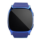 T8 Smart Watch Phone, 1.54 inch IPS Screen 6261D/260MHz, 0.3MP Camera, Support GSM & Dial & Pedometer & Anti-lost & Sleep Monitor & Remote Camera & FM Radio(Blue)