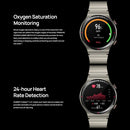 HUAWEI WATCH GT 2 Porsche Ver. 46mm Wristband Bluetooth Fitness Tracker Smart Watch, Titanium Metal Body + Sapphire Glass Mirror, Kirin A1 Chip, Support Heart Rate & Pressure Monitoring / Sports Recording / GPS(Grey)