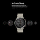 HUAWEI WATCH GT 2 Porsche Ver. 46mm Wristband Bluetooth Fitness Tracker Smart Watch, Titanium Metal Body + Sapphire Glass Mirror, Kirin A1 Chip, Support Heart Rate & Pressure Monitoring / Sports Recording / GPS(Grey)