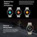 HUAWEI WATCH GT 2 Porsche Ver. 46mm Wristband Bluetooth Fitness Tracker Smart Watch, Titanium Metal Body + Sapphire Glass Mirror, Kirin A1 Chip, Support Heart Rate & Pressure Monitoring / Sports Recording / GPS(Grey)