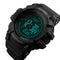 SKMEI 1358 Multifunctional Men Outdoor Sports 30m Waterproof Digital Watch with Compass / Barometer / Altimeter/ Pedometer Function(Black)