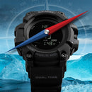 SKMEI 1358 Multifunctional Men Outdoor Sports 30m Waterproof Digital Watch with Compass / Barometer / Altimeter/ Pedometer Function(Red)