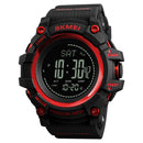 SKMEI 1358 Multifunctional Men Outdoor Sports 30m Waterproof Digital Watch with Compass / Barometer / Altimeter/ Pedometer Function(Red)