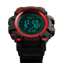 SKMEI 1358 Multifunctional Men Outdoor Sports 30m Waterproof Digital Watch with Compass / Barometer / Altimeter/ Pedometer Function(Red)
