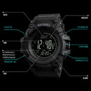 SKMEI 1358 Multifunctional Men Outdoor Sports 30m Waterproof Digital Watch with Compass / Barometer / Altimeter/ Pedometer Function(Red)