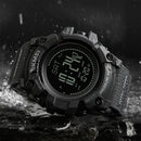 SKMEI 1358 Multifunctional Men Outdoor Sports 30m Waterproof Digital Watch with Compass / Barometer / Altimeter/ Pedometer Function(Red)
