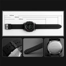 SKMEI 1289 Multifunctional Men Outdoor Sports 50m Waterproof Digital Watch with Compass & World Time Function(Black)
