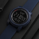 SKMEI 1257 Men Fashionable Outdoor 50m Waterproof Digital Watch Sports Wrist Watch(Army Green)