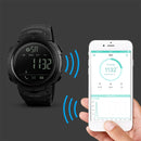 SKMEI 1301 Multifunction 50m Waterproof Sports Bluetooth Smart Watch, Compatible with Android & iOS System(Army Green)