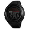 SKMEI 1405 Fashion Solar Power Outdoor Sports Watch Multifunctional 50m Waterproof Men Digital Watch(Black)