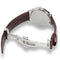 Watch Leather Watch Band Butterfly Buckle 316 Stainless Steel Double Snap, Size: 20mm