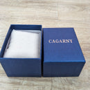CAGARNY Watch Box Packaging Gift Box(Blue)