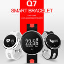 Q7 0.95 inch HD OLED Screen Display Bluetooth Smart Bracelet, IP68 Waterproof, Support Pedometer / Sedentary Reminder / Heart Rate Monitor / Sleep Monitor, Compatible with Android and iOS Phones(Black)