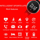 Q7 0.95 inch HD OLED Screen Display Bluetooth Smart Bracelet, IP68 Waterproof, Support Pedometer / Sedentary Reminder / Heart Rate Monitor / Sleep Monitor, Compatible with Android and iOS Phones(Green)
