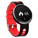 Q7 0.95 inch HD OLED Screen Display Bluetooth Smart Bracelet, IP68 Waterproof, Support Pedometer / Sedentary Reminder / Heart Rate Monitor / Sleep Monitor, Compatible with Android and iOS Phones(Red)