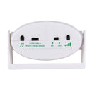 5301 Wireless Infrared Motion Sensor Welcome Alarm Intelligent Greeting Warning Doorbell, IR Distance: 10m(White)