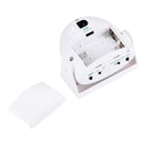 5301 Wireless Infrared Motion Sensor Welcome Alarm Intelligent Greeting Warning Doorbell, IR Distance: 10m(White)