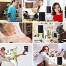 SAFUL K108 Waterproof Wireless Smart Doorbell, Dual Transmitter One Receiver, EU Plug