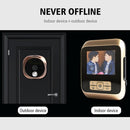 M530 3.0 inch TFT Display 3.0MP Camera Video Digital Door Viewer, Support TF Card (32GB Max) & Infrared Night Vision (White)