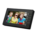 M4300D 4.3 inch TFT Color Display Screen 3.0MP Security Camera Video Smart Doorbell, Support TF Card (32GB Max) & Night Vision & Motion Detection (Black)