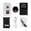 MA5 2.8 inch OLED Display Screen 1.0MP Security Camera Smart WiFi Video Doorbell, Support TF Card (32GB Max)